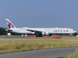 Qatar Airways Boeing 777-3DZ(ER) (A7-BAC) at  Maastricht-Aachen, Netherlands