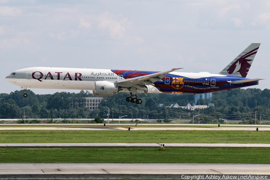 Qatar Airways Boeing 777-3DZ(ER) (A7-BAE) | Photo 168005