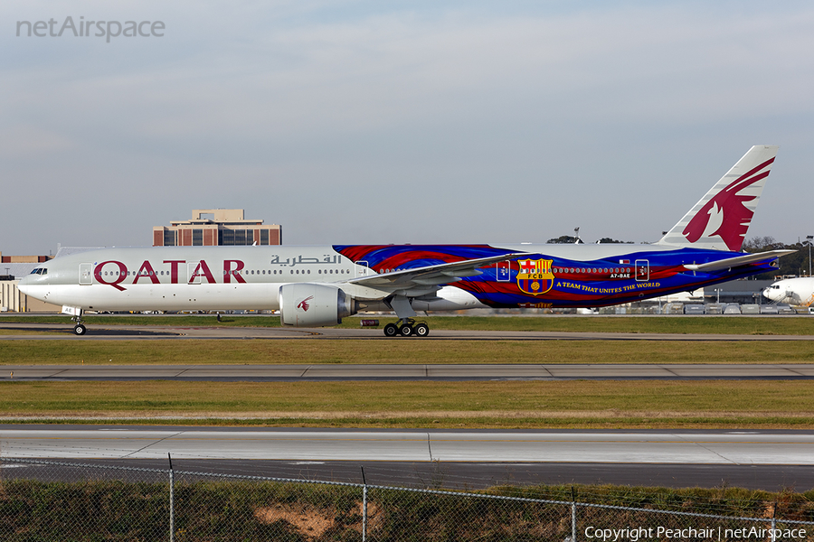 Qatar Airways Boeing 777-3DZ(ER) (A7-BAE) | Photo 199020