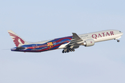 Qatar Airways Boeing 777-3DZ(ER) (A7-BAE) at  Dallas/Ft. Worth - International, United States