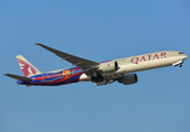 Qatar Airways Boeing 777-3DZ(ER) (A7-BAE) at  Dallas/Ft. Worth - International, United States