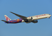 Qatar Airways Boeing 777-3DZ(ER) (A7-BAE) at  Dallas/Ft. Worth - International, United States