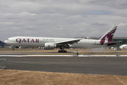 Qatar Airways Boeing 777-3DZ(ER) (A7-BAE) at  Farnborough, United Kingdom