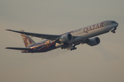 Qatar Airways Boeing 777-3DZ(ER) (A7-BAE) at  Frankfurt am Main, Germany