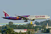 Qatar Airways Boeing 777-3DZ(ER) (A7-BAE) at  Sao Paulo - Guarulhos - Andre Franco Montoro (Cumbica), Brazil
