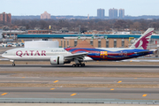 Qatar Airways Boeing 777-3DZ(ER) (A7-BAE) at  New York - John F. Kennedy International, United States