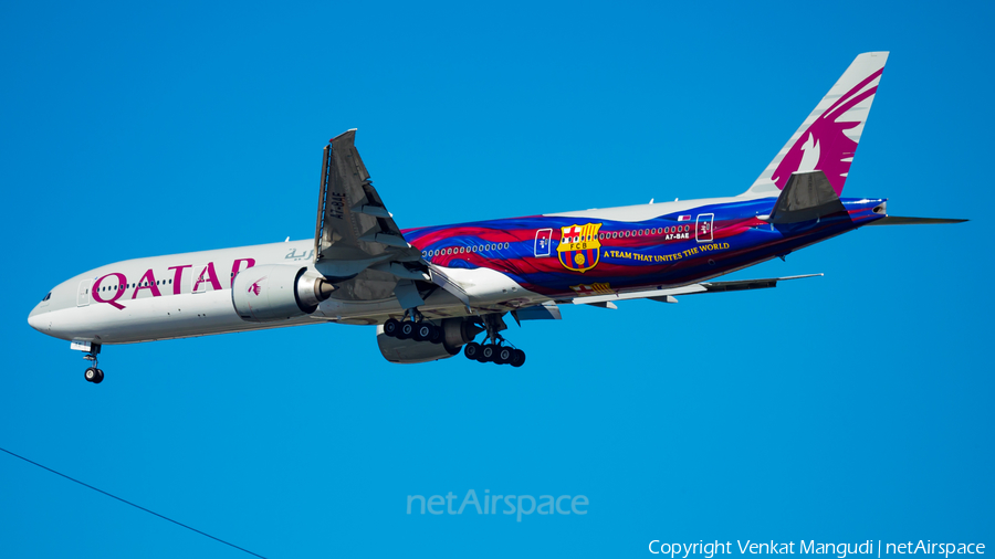 Qatar Airways Boeing 777-3DZ(ER) (A7-BAE) | Photo 193553