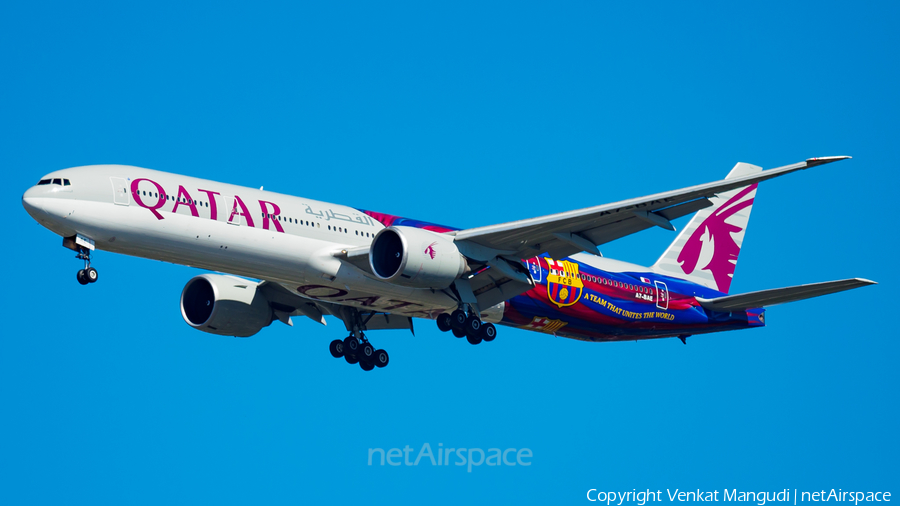 Qatar Airways Boeing 777-3DZ(ER) (A7-BAE) | Photo 193554