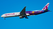 Qatar Airways Boeing 777-3DZ(ER) (A7-BAE) at  New York - John F. Kennedy International, United States