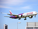 Qatar Airways Boeing 777-3DZ(ER) (A7-BAE) at  London - Heathrow, United Kingdom