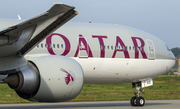 Qatar Airways Boeing 777-3DZ(ER) (A7-BAE) at  Milan - Malpensa, Italy