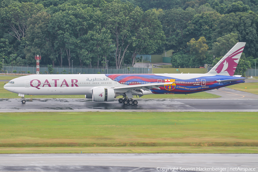 Qatar Airways Boeing 777-3DZ(ER) (A7-BAE) | Photo 188904