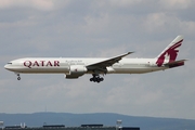 Qatar Airways Boeing 777-3DZ(ER) (A7-BAF) at  Frankfurt am Main, Germany