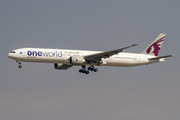 Qatar Airways Boeing 777-3DZ(ER) (A7-BAF) at  Madrid - Barajas, Spain