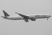 Qatar Airways Boeing 777-3DZ(ER) (A7-BAF) at  Shanghai - Pudong International, China