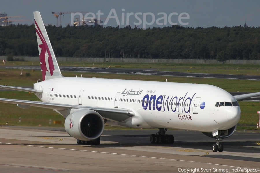 Qatar Airways Boeing 777-3DZ(ER) (A7-BAF) | Photo 188543