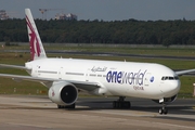 Qatar Airways Boeing 777-3DZ(ER) (A7-BAF) at  Berlin - Tegel, Germany