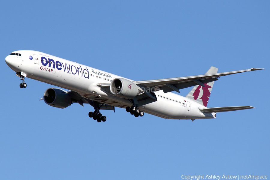 Qatar Airways Boeing 777-3DZ(ER) (A7-BAG) | Photo 154682