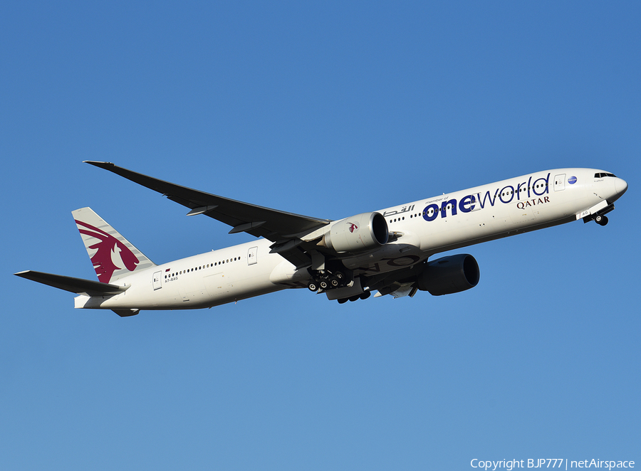 Qatar Airways Boeing 777-3DZ(ER) (A7-BAG) | Photo 238309