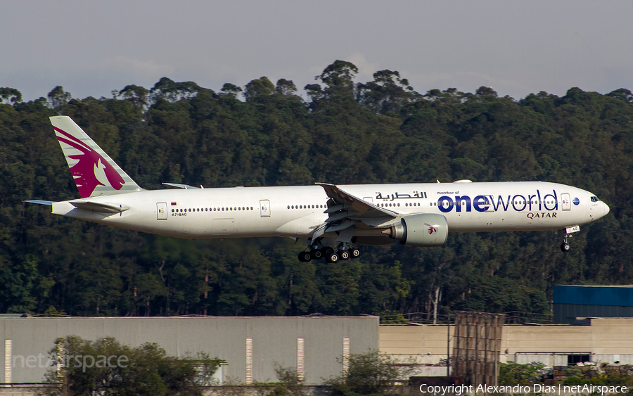 Qatar Airways Boeing 777-3DZ(ER) (A7-BAG) | Photo 519412