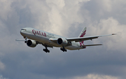 Qatar Airways Boeing 777-3DZ(ER) (A7-BAG) at  London - Heathrow, United Kingdom