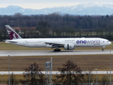 Qatar Airways Boeing 777-3DZ(ER) (A7-BAG) at  Munich, Germany