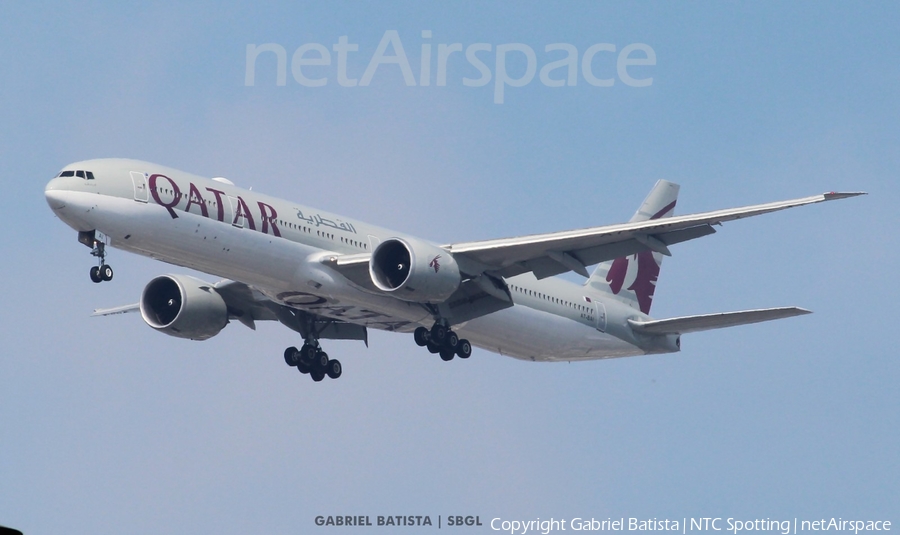 Qatar Airways Boeing 777-3DZ(ER) (A7-BAI) | Photo 449146