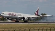 Qatar Airways Boeing 777-3DZ(ER) (A7-BAJ) at  Brussels - International, Belgium