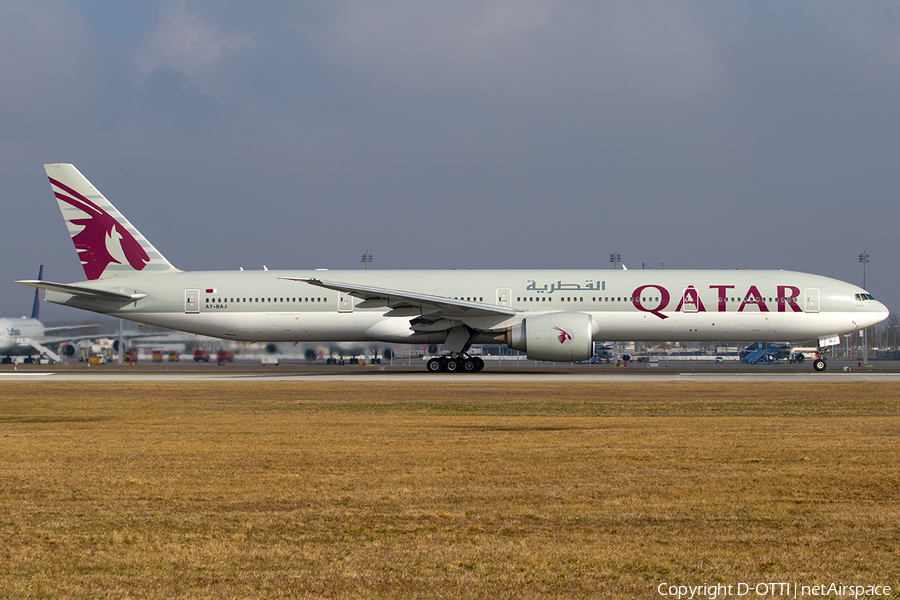 Qatar Airways Boeing 777-3DZ(ER) (A7-BAJ) | Photo 232695