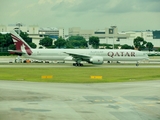 Qatar Airways Boeing 777-3DZ(ER) (A7-BAJ) at  Singapore - Changi, Singapore