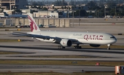 Qatar Airways Boeing 777-3DZ(ER) (A7-BAK) at  Miami - International, United States