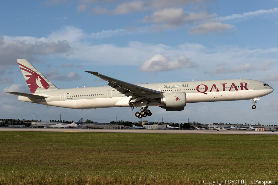 Qatar Airways Boeing 777-3DZ(ER) (A7-BAN) | Photo 138777