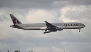 Qatar Airways Boeing 777-3DZ(ER) (A7-BAN) at  Miami - International, United States