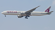 Qatar Airways Boeing 777-3DZ(ER) (A7-BAO) at  Bangkok - Suvarnabhumi International, Thailand