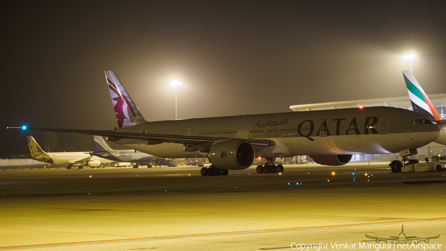 Qatar Airways Boeing 777-3DZ(ER) (A7-BAQ) | Photo 209237