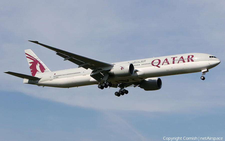 Qatar Airways Boeing 777-3DZ(ER) (A7-BAQ) | Photo 2822