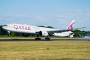 Qatar Airways Boeing 777-3DZ(ER) (A7-BAQ) at  Maastricht-Aachen, Netherlands
