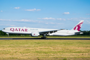 Qatar Airways Boeing 777-3DZ(ER) (A7-BAQ) at  Maastricht-Aachen, Netherlands