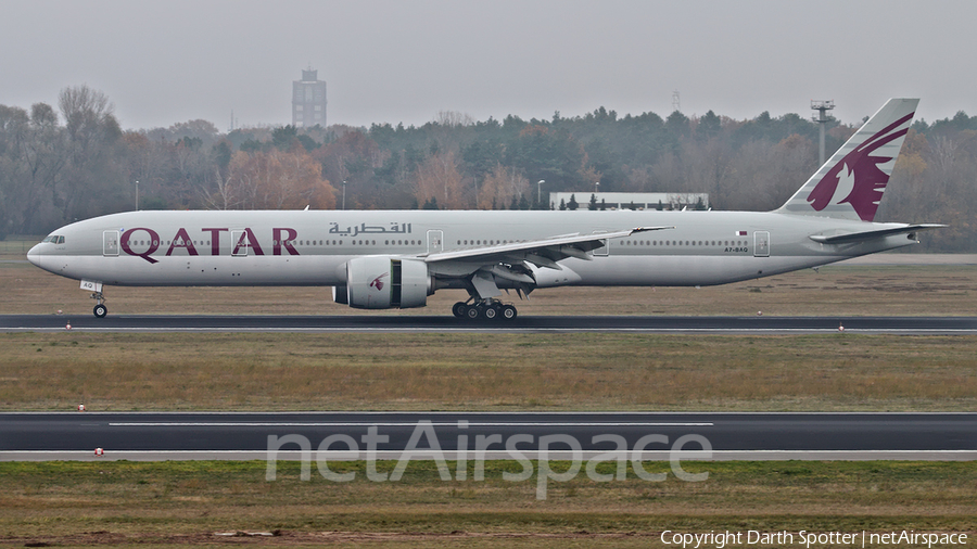 Qatar Airways Boeing 777-3DZ(ER) (A7-BAQ) | Photo 207570
