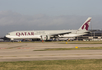 Qatar Airways Boeing 777-3DZ(ER) (A7-BAS) at  Manchester - International (Ringway), United Kingdom