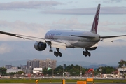 Qatar Airways Boeing 777-3DZ(ER) (A7-BAS) at  Manila - Ninoy Aquino International, Philippines