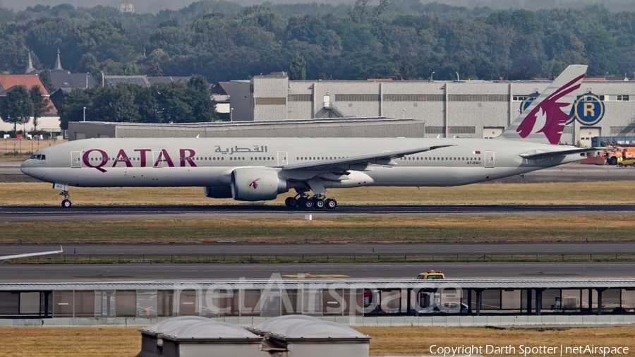 Qatar Airways Boeing 777-3DZ(ER) (A7-BAU) | Photo 281954