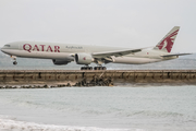 Qatar Airways Boeing 777-3DZ(ER) (A7-BAV) at  Denpasar/Bali - Ngurah Rai International, Indonesia