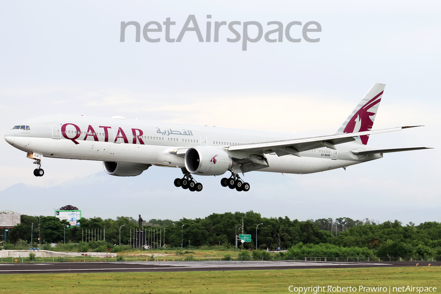 Qatar Airways Boeing 777-3DZ(ER) (A7-BAW) | Photo 389389