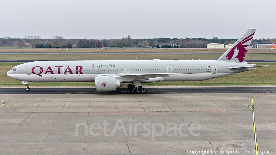 Qatar Airways Boeing 777-3DZ(ER) (A7-BAW) | Photo 260804