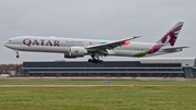 Qatar Airways Boeing 777-3DZ(ER) (A7-BAX) at  Amsterdam - Schiphol, Netherlands