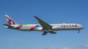 Qatar Airways Boeing 777-3DZ(ER) (A7-BAX) at  Amsterdam - Schiphol, Netherlands