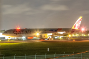 Qatar Airways Boeing 777-3DZ(ER) (A7-BAX) at  Denpasar/Bali - Ngurah Rai International, Indonesia