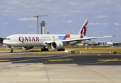 Qatar Airways Boeing 777-3DZ(ER) (A7-BAX) at  Dublin, Ireland