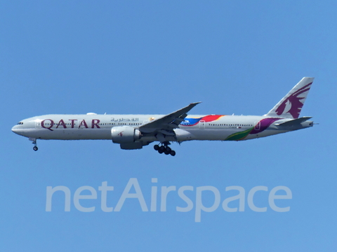 Qatar Airways Boeing 777-3DZ(ER) (A7-BAX) at  Frankfurt am Main, Germany